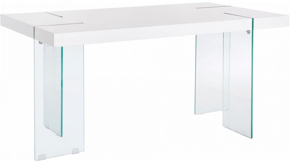Danish Style Jedálenský stôl Trito, 160 cm, biela